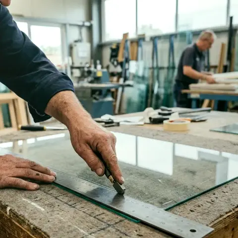 Polster Schwalbe – Schaufenstermontage